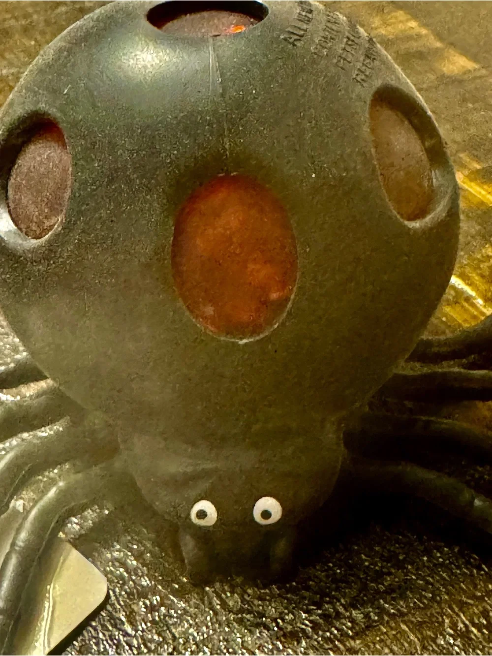 Black Spider Squishy